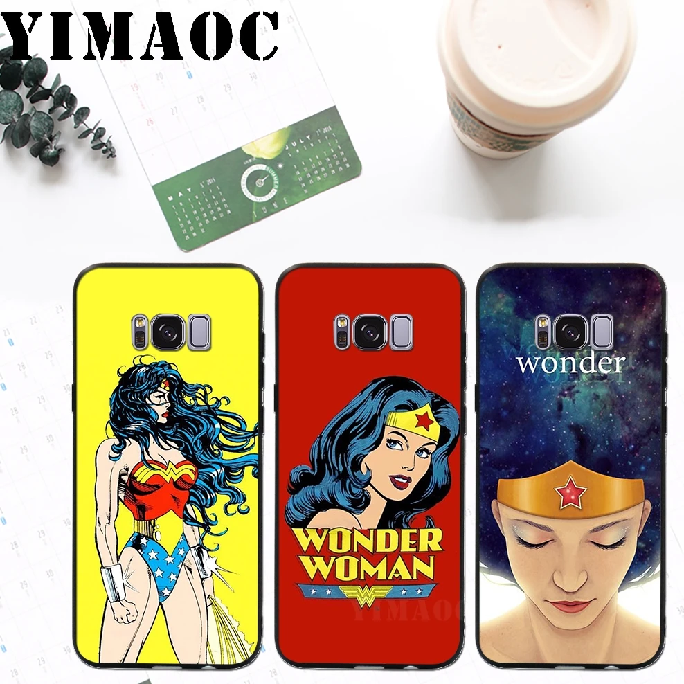 YIMAOC Woder для женщин мягкий силиконовый чехол Samsung Galaxy A3 A5 A6 плюс 2017 2016 S6 S7 край S8 S9 &amp