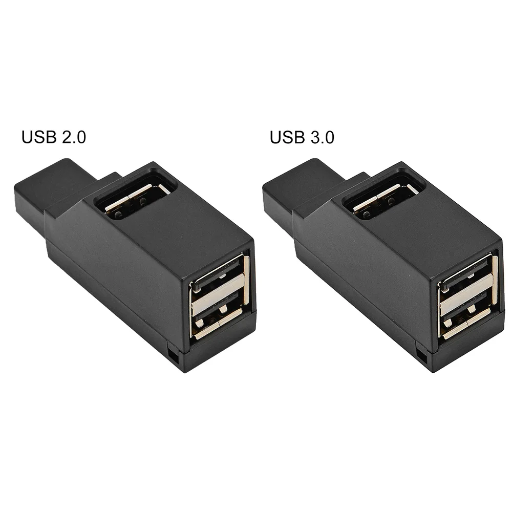 Портативный мини USB 2 0 3 концентратор порта Высокоскоростной тонкий сплиттер для