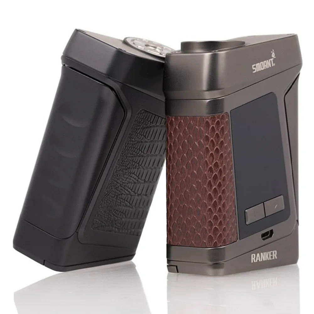 Smoant Ranker 218W TC Box Mod Dual 18650 Batteries VW Vape 1.3 inch OLED Screen |