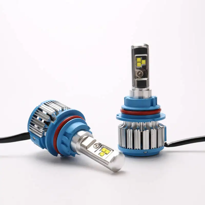 Xenplus очень яркий фонарь H7 светодиодные лампы Canbus 80 Вт 7000LM H4 H1 H3 H11 HB3 9004 9005 9006 880 Cree чип T1 противотуманных фар 12 V - Испускаемый цвет: 9004 HB1