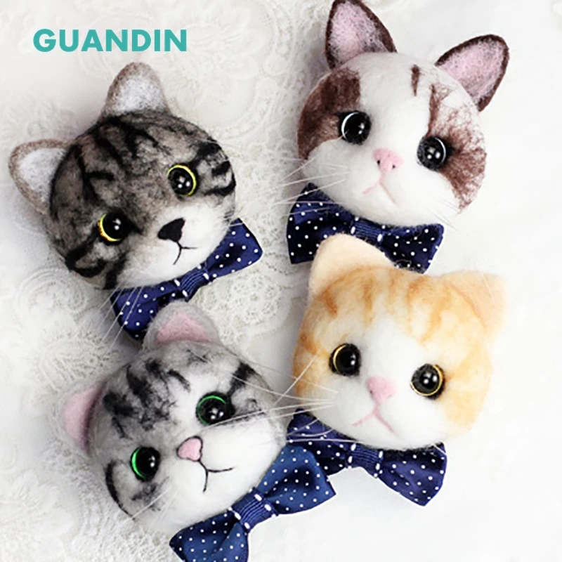 GUANDIN необработанная искусственная шерсть кукла из фетра Сделай Сам творческие