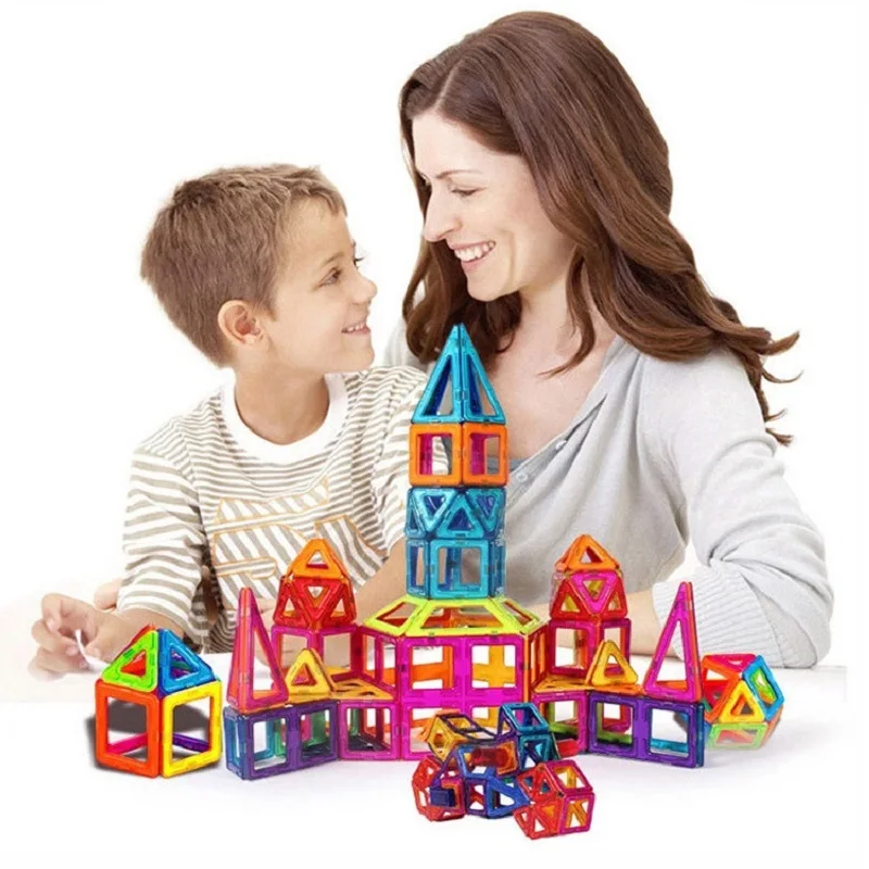 KACUU 298 шт. Мини Магнитный конструктор Construction Set модель и строительство игрушки DIY