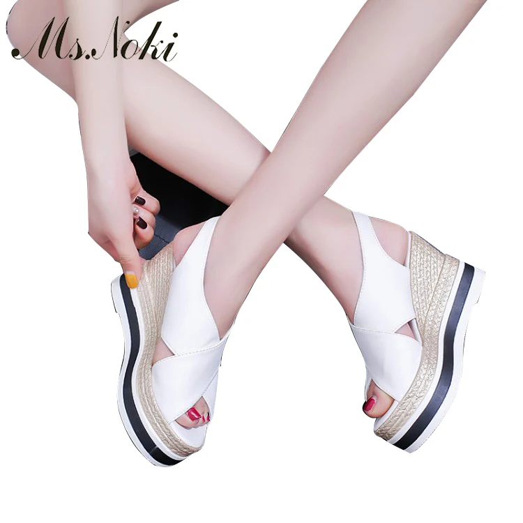 Женские шлепанцы на танкетке 9 см сланцы обувь очень высокой лето 2019|zapatos mujer|ultra high