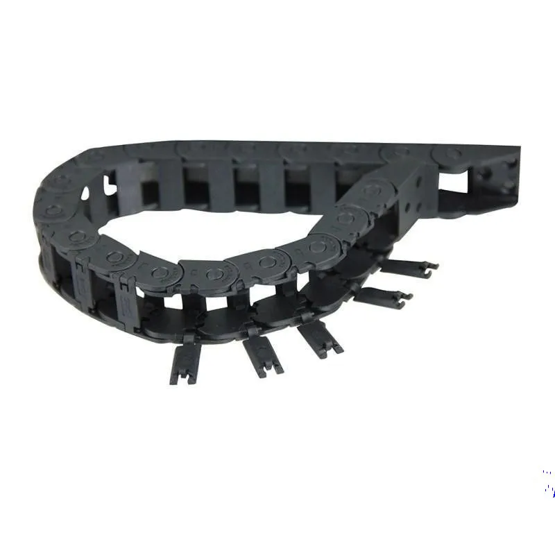 

1 meter 25*25/25*38/25*50/25*57 Light Towline Bridge-type Drag Chain with End Connectors for CNC Router Machine Tools