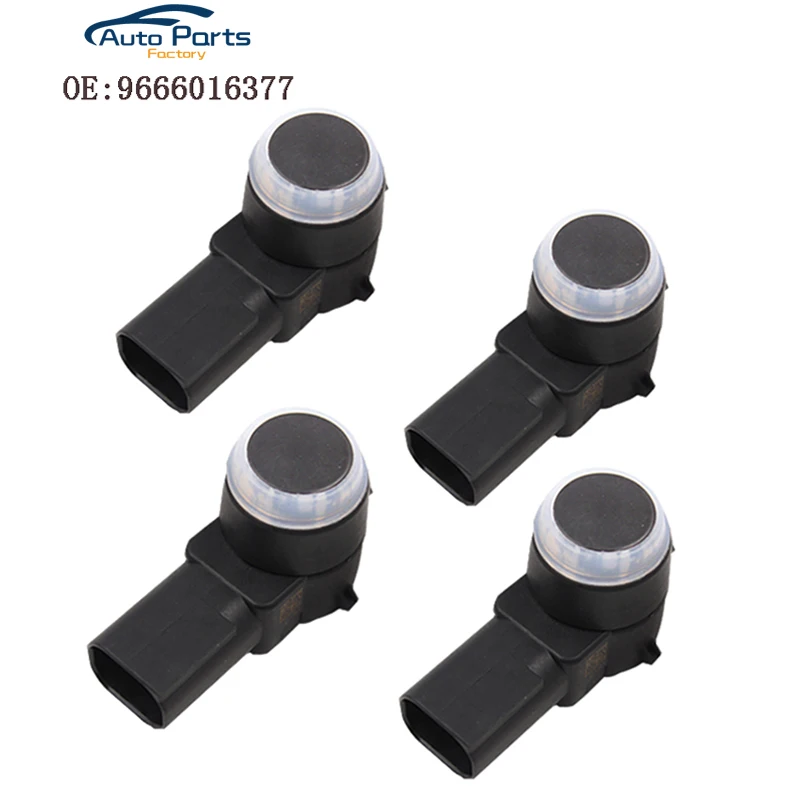 4 шт. новый датчик парковки PDC для Citroen Peugeot C4 C5 C6 308 407 2000 2014 0263003893 9666016377 PSA9666016377XT
