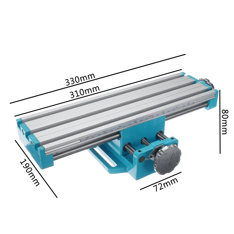 

Mini Precision Multifunction Milling Drilling Machine Bench Coordinate Working Table Vise Fixture X And Y-axis Adjustable Workta