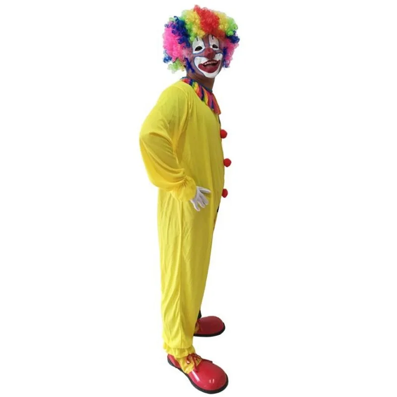 

Free Shipping Halloween Party Adult Clown Costume Holiday Variety Clown Costume Hot Europe Carnival Masquerade Cosplay Costume