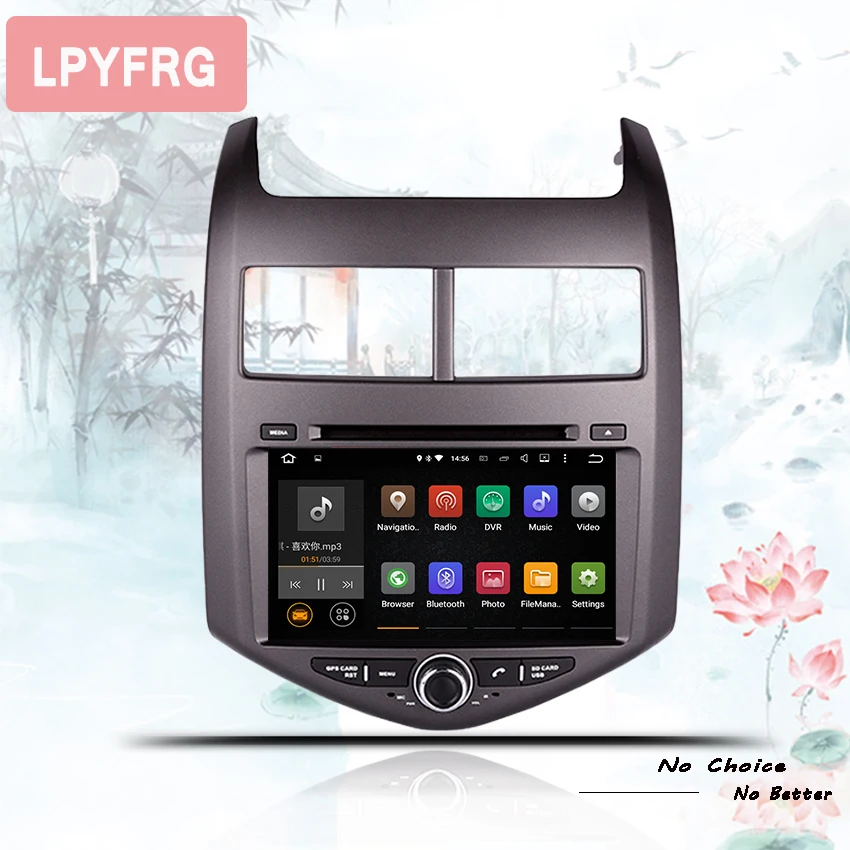 8-дюймовый экран android 10 Автомобильный GPS навигатор dvd-плеер для Chevrolet Chevy Aveo 2011 2012 2013
