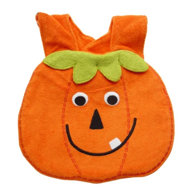Pumpkin Мультяшные детские нагрудники, хлопковые Слюнявчики для новорожденных, цветные Слюнявчики, милые непромокаемые полотенца, новинка, 3D бандана, слюнявчик для мальчиков и девочек, слюнявчики - Цвет: Pumpkin