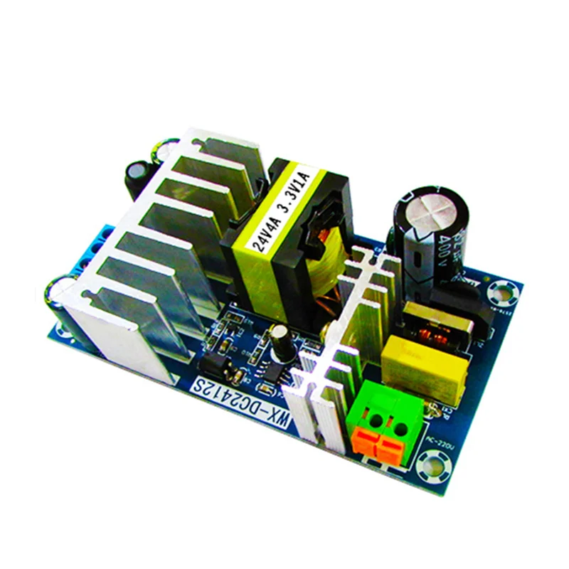 Переменный ток 90-265 в постоянный ток 24V4A 3.3V1A 120 Вт импульсный модуль питания AC-DC двойной выход