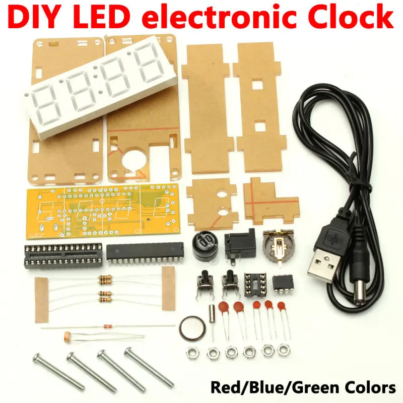 Бесплатная доставка 0 8 дюймов цветные цифровые трубсветодиодный светодиодные