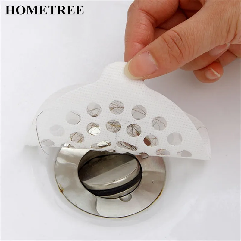 

HOMETREE 15 Pcs/Set Shower Drain Hair Catcher Stopper Clog Sink Strainer Disposable Sewer Drain Filter Bathroom Accessories H293