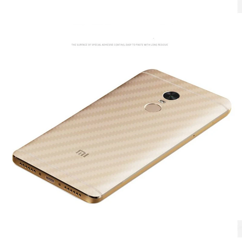 10 шт. Защитная пленка для экрана Redmi Note 5A Prime 3D задняя крышка из углеродного