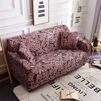 Sofa Cover 1 WLIARLEO универсальный чехол для дивана эластичные все включено тканевые Чехлы для дивана анти-клевые чехлы для сидений двойной Трехместный cubre диван - Цвет: Sofa Cover 1