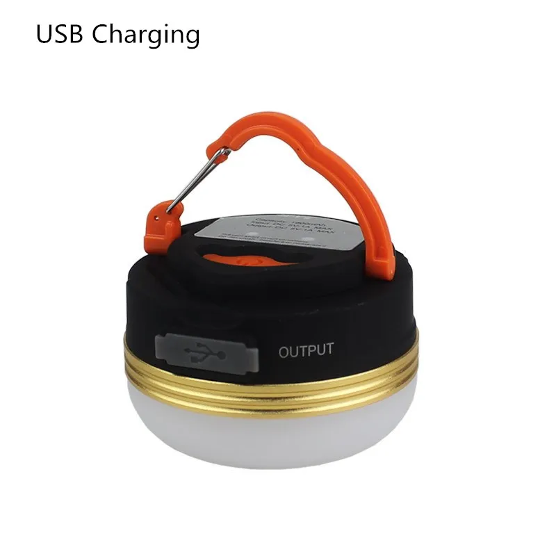 Портативный мини-светильник для кемпинга, водонепроницаемый, USB, Перезаряжаемый/Тип батареи, уличный аварийный светодиодный фонарь для кемпинга, походов, палаток