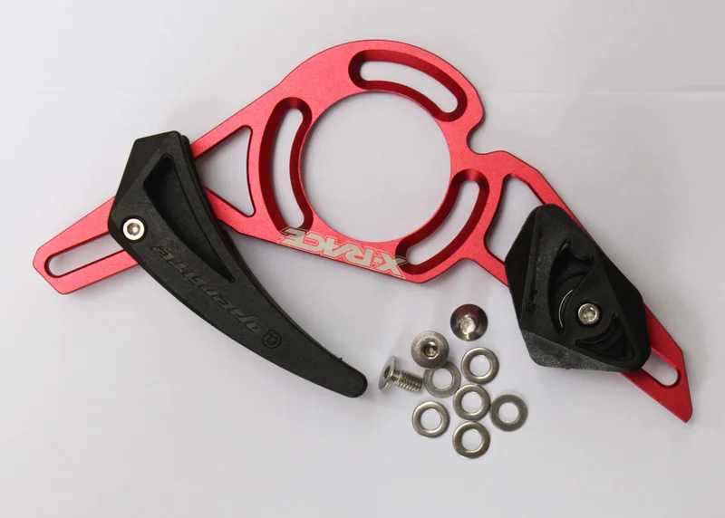 ISCG 03B Red Тайвань aoper сеть MTB направляющая система DH Горные велосипед направляющая велосипедной цепи цепное устройство для улавливания капель Велосипедное ограждение цепи - Цвет: ISCG 03B Red