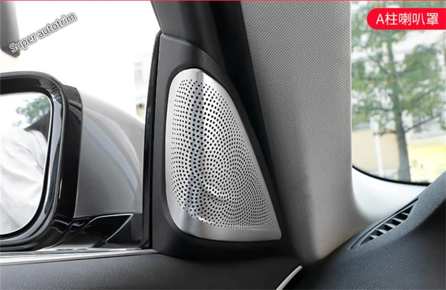 Lapetus Pillar A Stereo Speaker Audio Loudspeaker Sound Cover Trim Kit Interior Fit For BMW 5 Series Sedan G30 530I 2017 - 2021 |