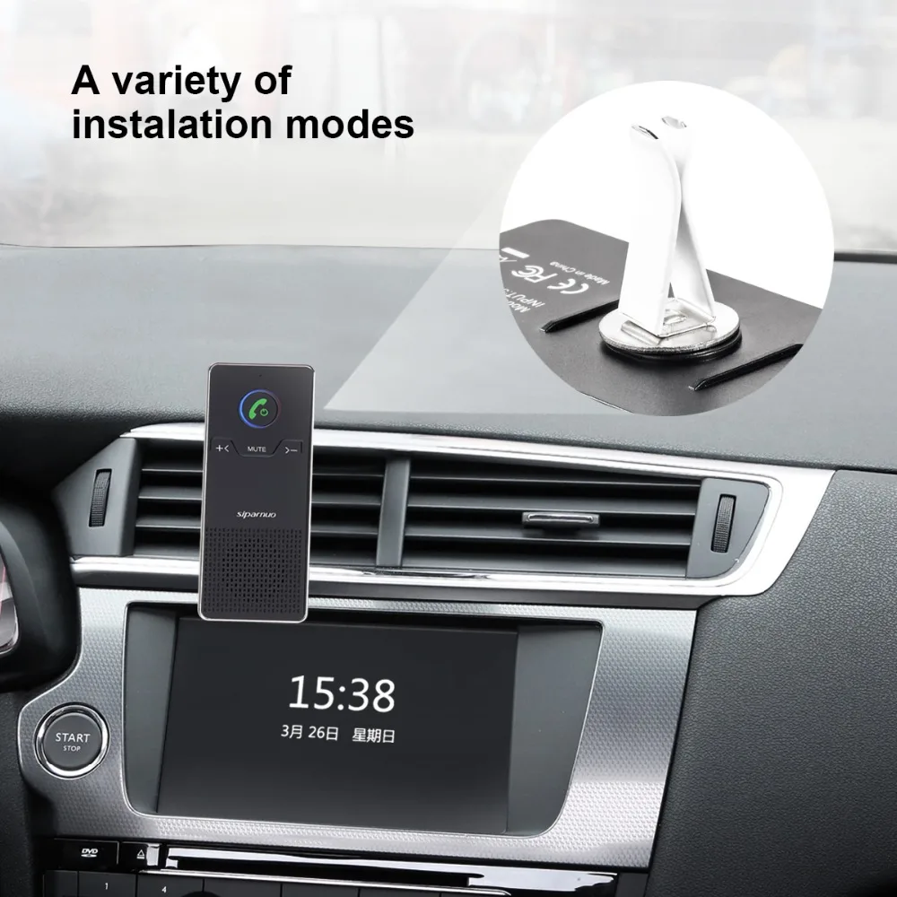 Bluetooth громкая связь Беспроводной handfree Автомобильный комплект с автомобильным