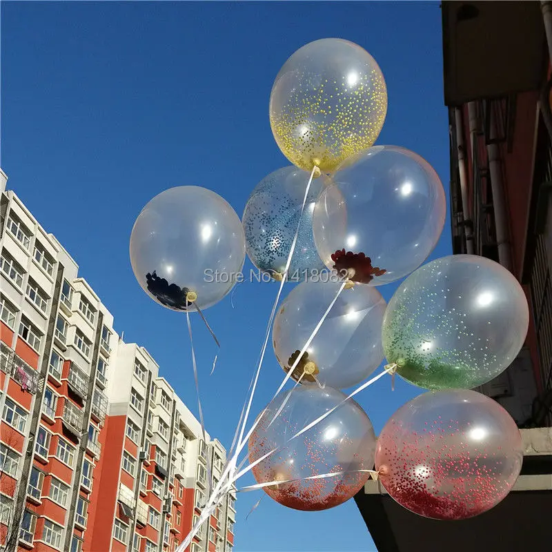 12 дюймов 5 шт. статические латексные волшебные шары из пеноматериала украшение на