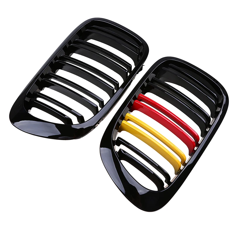 Posbay Авто Гонки Грили немецкий клапан автомобиля Передняя ножка решетка для BMW 3