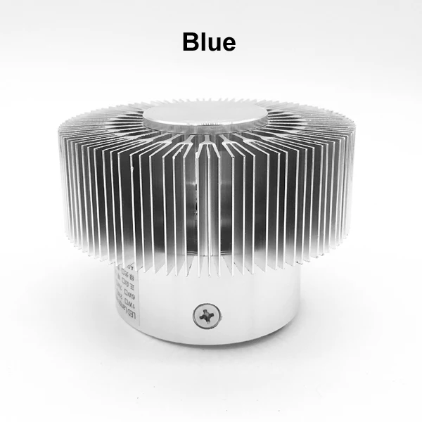 Blue Алюминиевый светодиодный настенный светильник для помещений, настенные бра, современный светодиодный настенный светильник, прикроватная лампа Arandela Wandlamp, аппликация, Murale, светильник - Цвет абажура: Blue