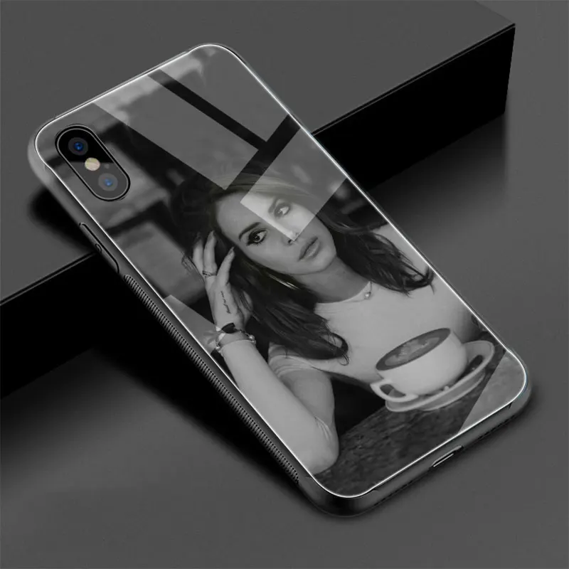 Чехол для телефона из закаленного стекла Lana Del Rey iPhone SE 2020 11 Pro 6 6S Plus 7 8 X XS XR Max |