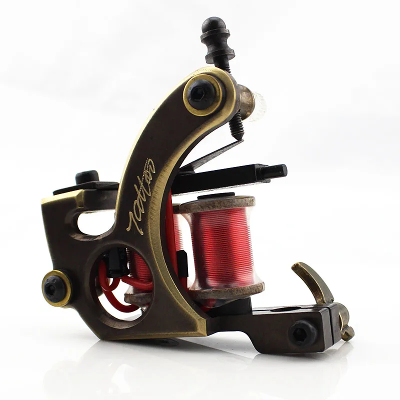 Сплав Профессиональный медный гравировальный тату станок подводка для 10