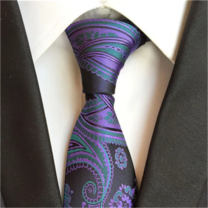 SCST новый зеленый гравата 8 см тонкие шелковые галстуки с цветочным принтом