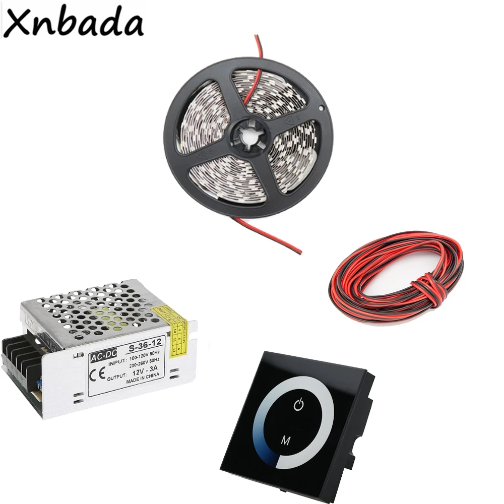 Светодиодная ленсветильник SMD5050 белый/теплый белый/синий/красный цвета