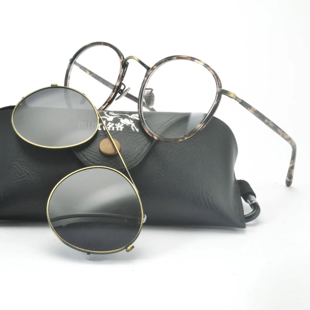 Мужские солнцезащитные очки с поляризацией зеркальные для близорукости в