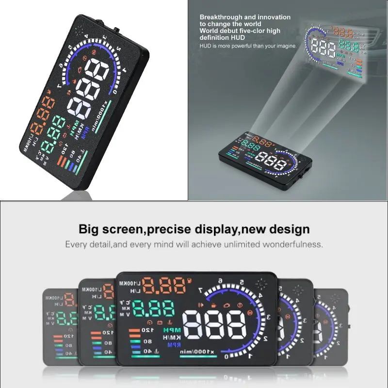 Авто головного средства ухода за кожей Шеи до Дисплей HUD для Toyota RAV4 RAV 4 Previa 2006 2012