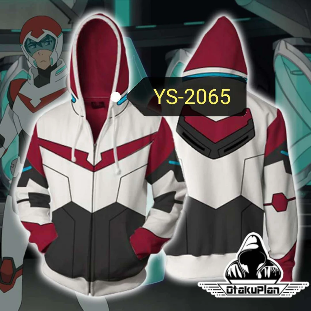 Бесплатная доставка Женская и мужская одежда Voltron Rance из аниме мультяшный