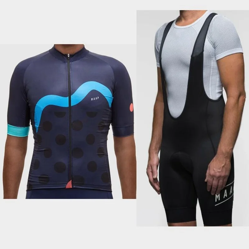 13 MTB camisa de ciclismo Team MAAP, летние комплекты из Джерси с коротким рукавом для велоспорта и гоночных велосипедных шорт, Мужская одежда для велоспорта, костюм - Цвет: 13