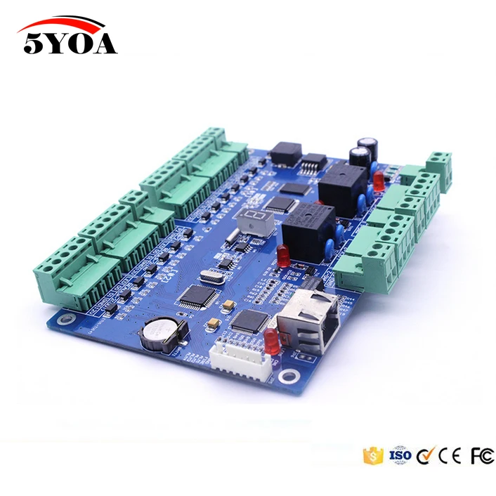 Система контроля доступа RFID TCP/IP панель к дверям контроллер интерфейсу LAN для двух