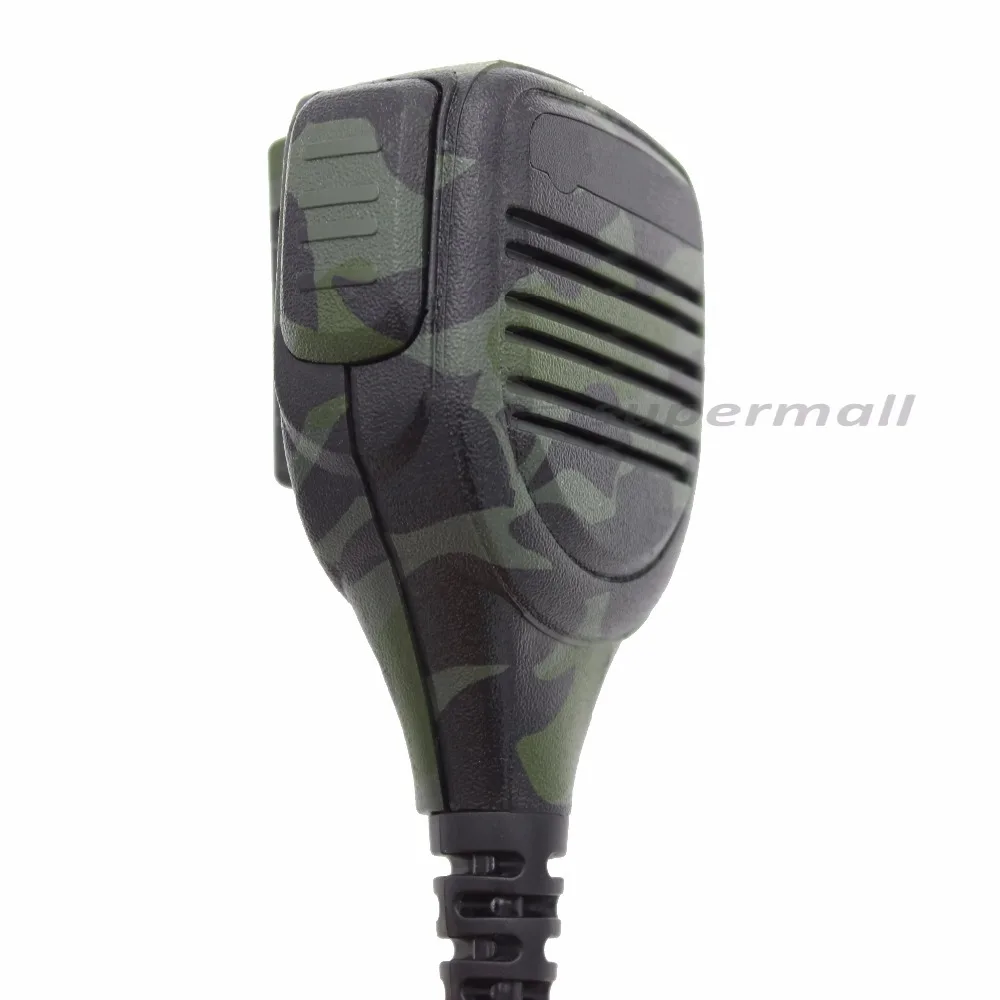 Ручной микрофон Camo с вилкой TK 2pin наплечный динамик для двухстороннего радио Baofeng