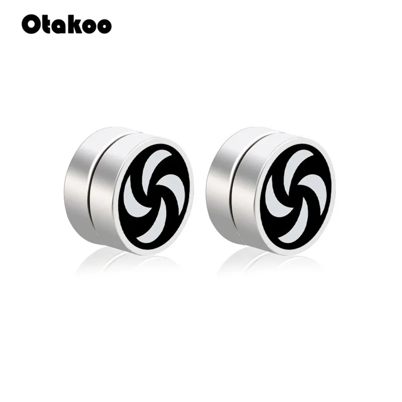 Otakoo 2018 черные из нержавеющей титановой стали круглые магнитные клипсы