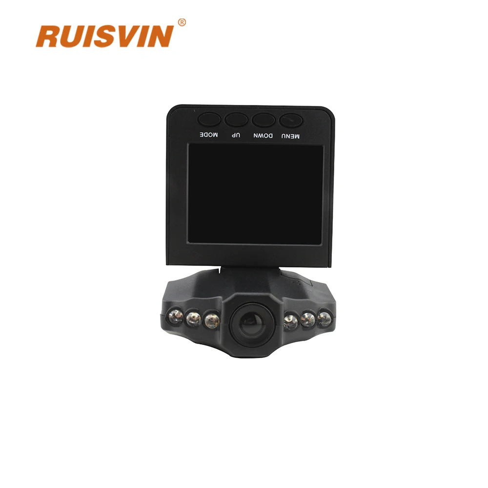 RUISVIN Мини Автомобильный dvr 270 градусов камера Вихрь тире Cam 6 светодио дный IR свет