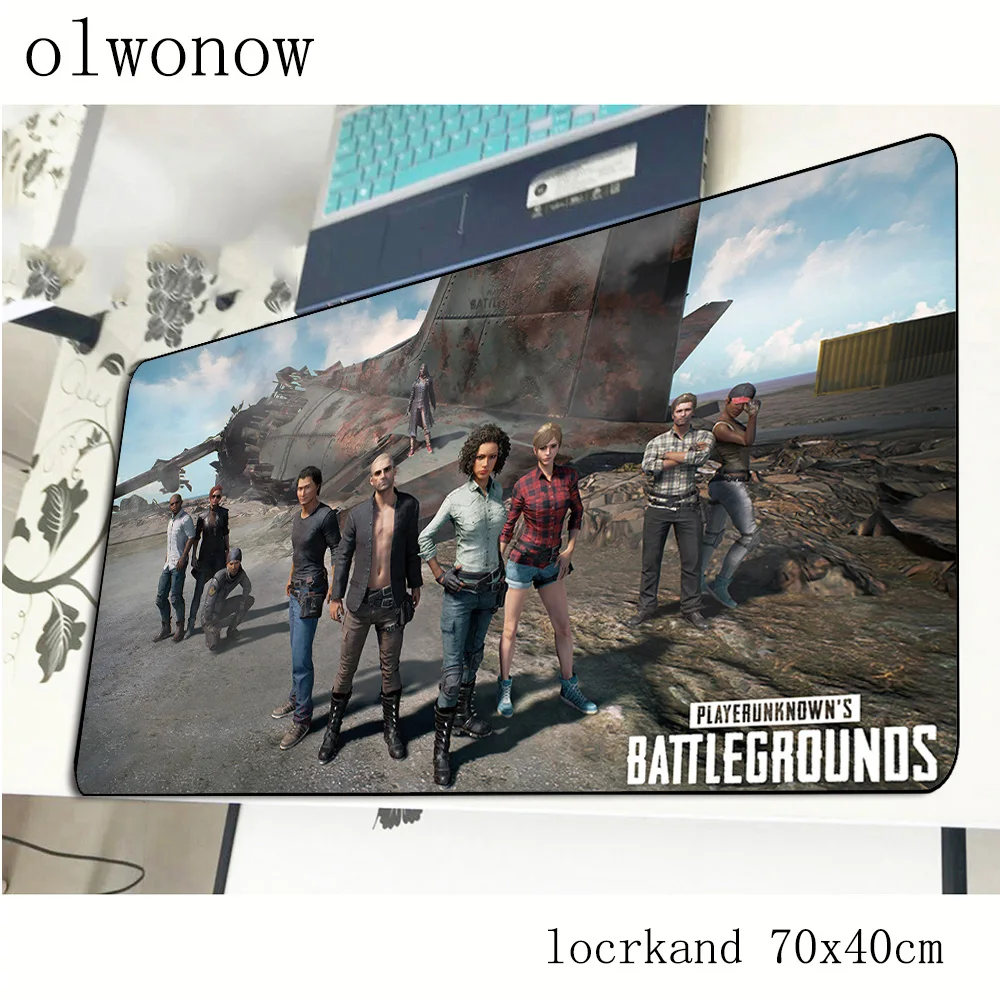 Коврик для мыши pubg 70x40 см лучшие коврики лучший игровой коврик милые большие