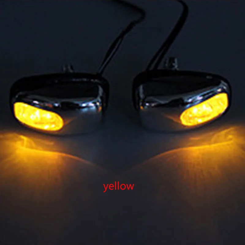 2pcs yellow Предупреждение ющий светодиодный светильник Форсунка щетки стеклоочистителя носик шайбы для Mitsubishi ASX Lancer 10 9 Outlander Pajero Suzuki Swift Grand Vitara SX4 - Название цвета: 2pcs yellow