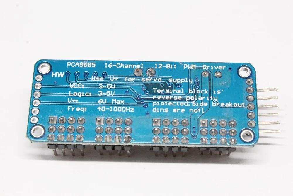 16 канальный 12 битный PWM/Servo Driver I2C интерфейс PCA9685 модуль для arduino или Raspberry pi щит servo