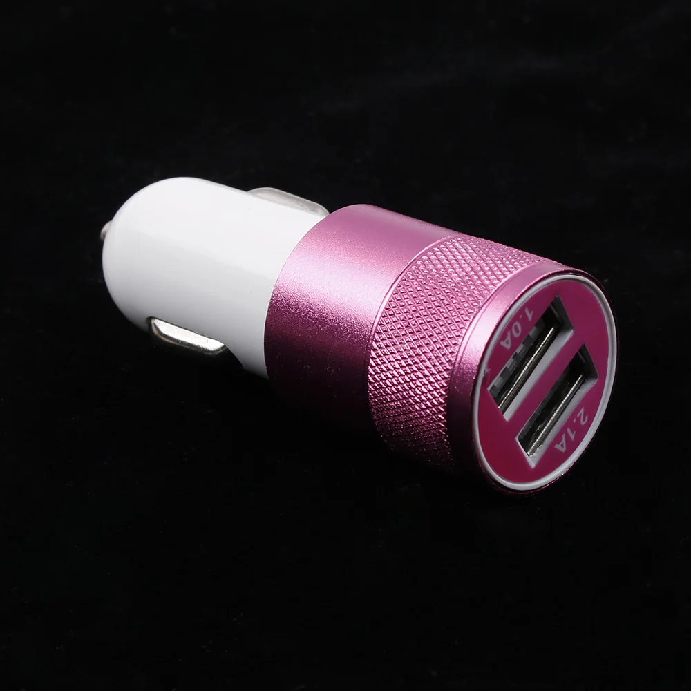Автомобильное зарядное устройство USB цифровой дорожный адаптер для смартфона