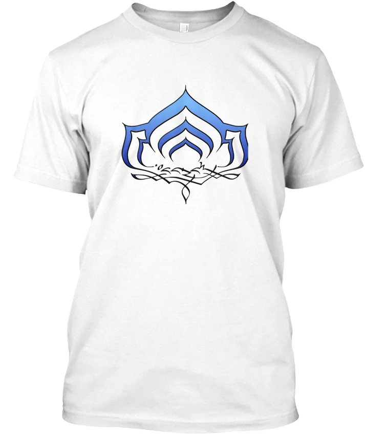 Warframe Lotus Symbol популярная футболка без тегов Удобная трикотажная ткань | Мужская