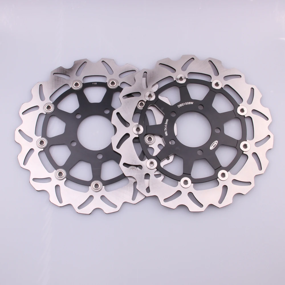CNC передние тормозные диски для Suzuki GSX-R1000 GSX-R750 GSX-R600 Gixxer Gixer GSXR 600 750 1000 незакрепленные мотоциклетные диски ротора тормозного диска