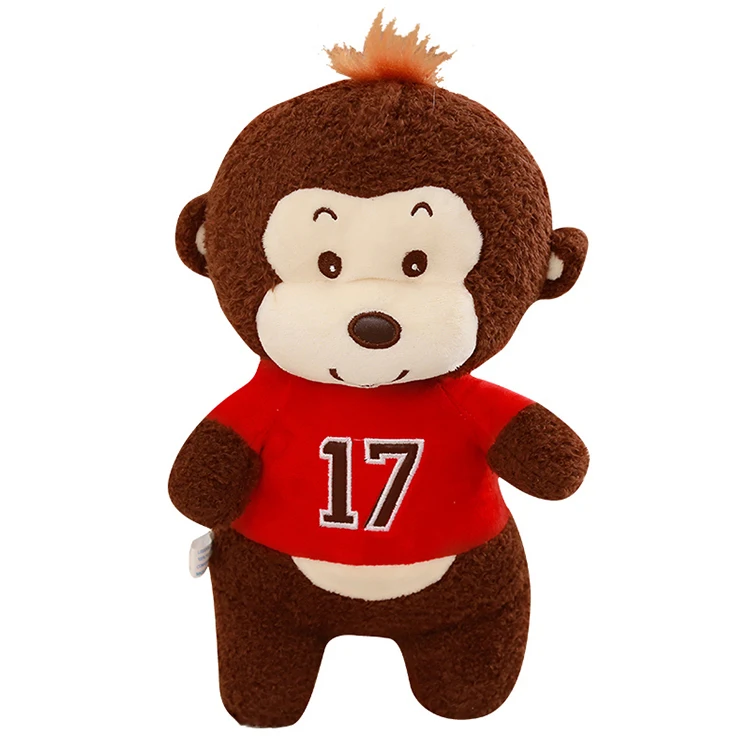 

Plush Monkey,Plush Brown Monkey Toy, Plush Monkey Animal Toy