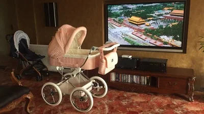 Coolbaby Европейский королевский детская коляска двухсторонняя противоударное с высоким обзором коляска четырехколесная тележка