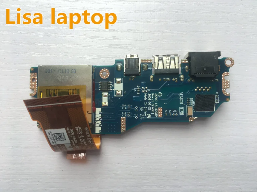 Для Dell Latitude E4200 USB/Ethernet/Firewire/SD Card Reader Board LS 4295P 0Y580D|Пелти для ЖК-экранов| |