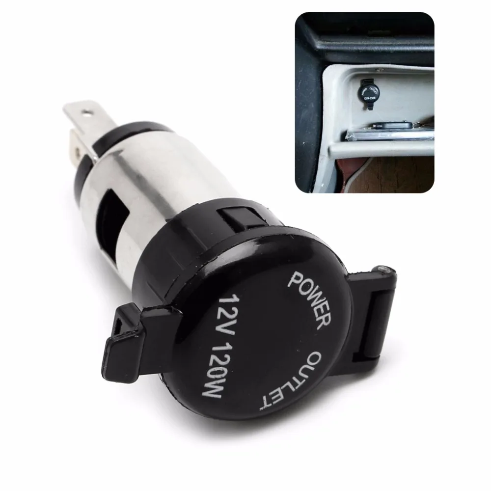 New Arrivals 12-24V Waterproof Cigarette Lighter Socket Power Plug Outlet Parts For Motorcycle Car Truck Camper Boat C45 | Автомобили и