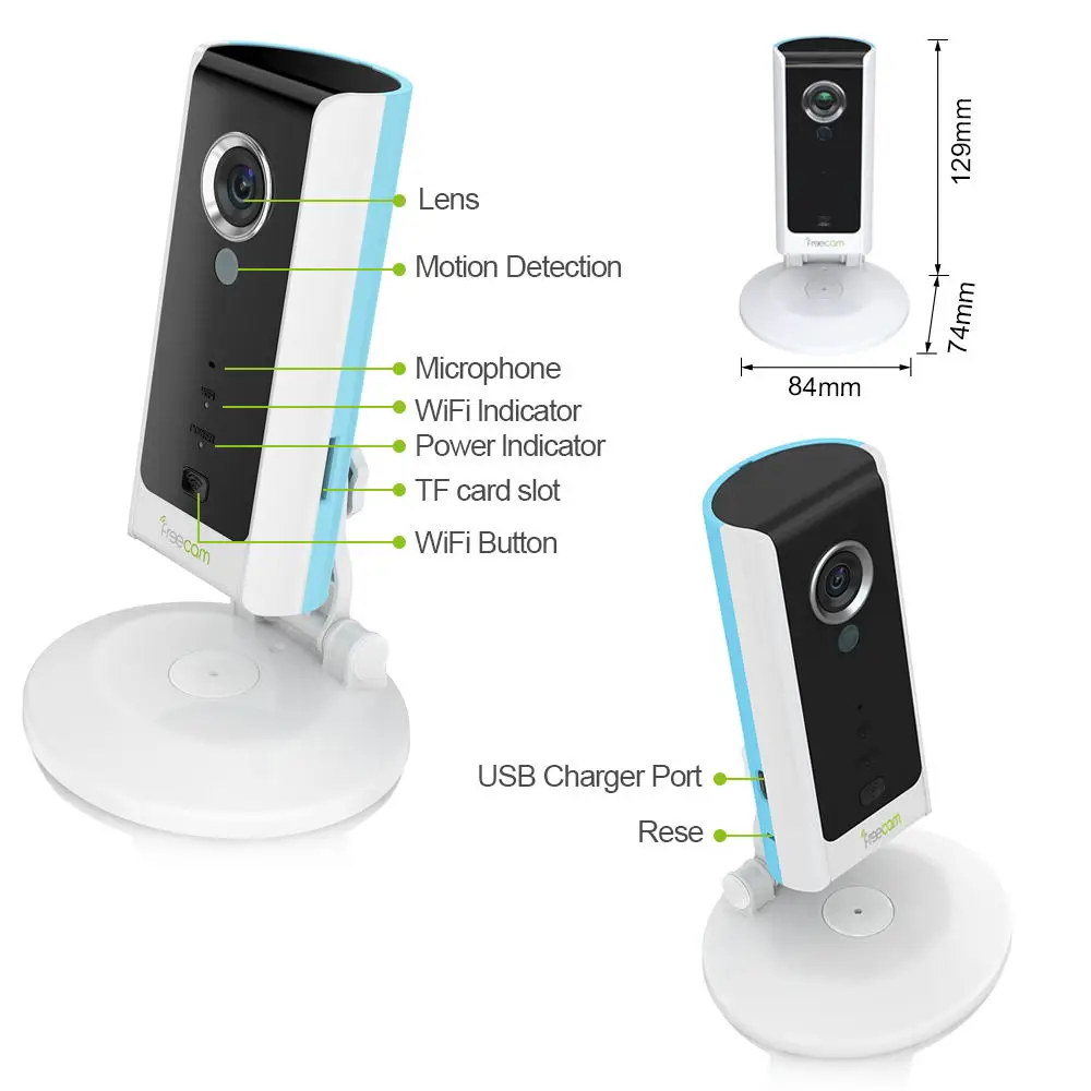 3 шт./упаковка Беспроводная IP камера для домашней безопасности|Камеры