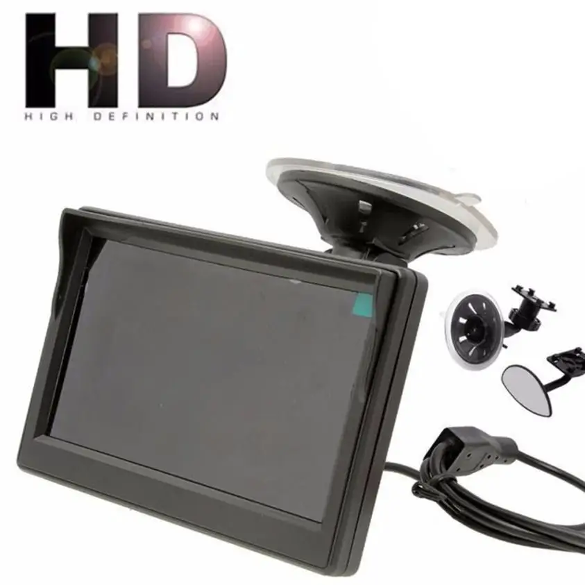 5 &quot800*480 TFT LCD HD экран монитор для автомобиля заднего вида резервная камера SP12