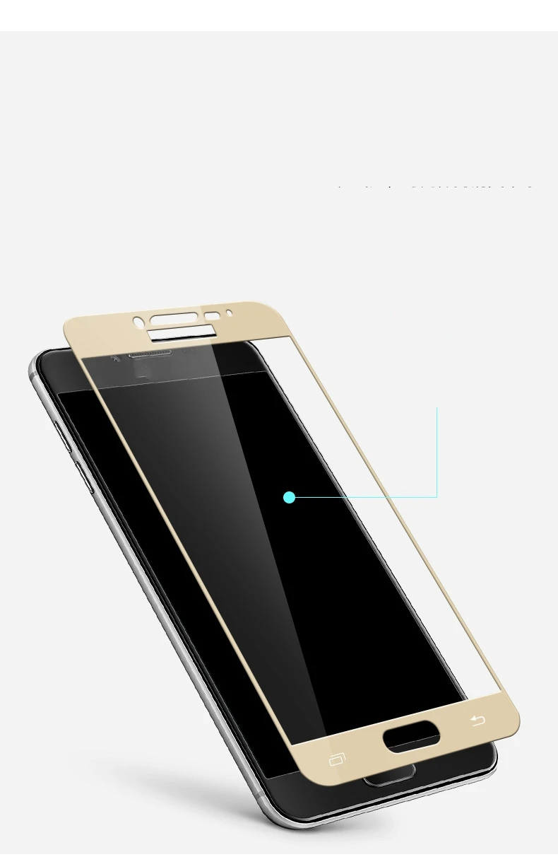 For Samsung Galaxy A3 A5 A7 J330 J530 J730 EU J5 J7 2017 J7prime Screen Protector Full Cover Protective Glass Film | Мобильные